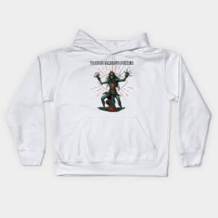 The Mystical Power Of The Universe Shaman Dancing Ayahuasca Kids Hoodie